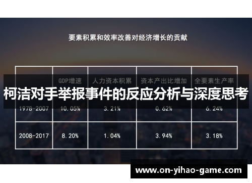 柯洁对手举报事件的反应分析与深度思考