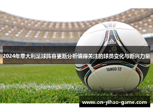 2024年意大利足球阵容更新分析值得关注的球员变化与新兴力量